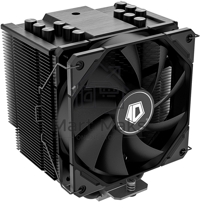 Кулер ID-COOLING SE-226-XT черный 120мм алюминий+медь 1800rpm 35db 4-pin 250W 154мм