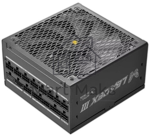 Блок питания Super Flower Power Supply Leadex III Gold, 1000 Ватт, 1000W, ATX 3.1, 140мм, 8xSATA, 4xPCI-E(6+2), 1x12VHPWR(12+4), APFC, 80+ Gold, Full Modular