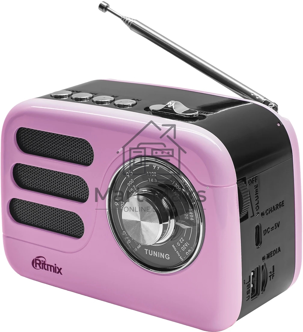 Радиоприемник Ritmix RPR-033 PINK