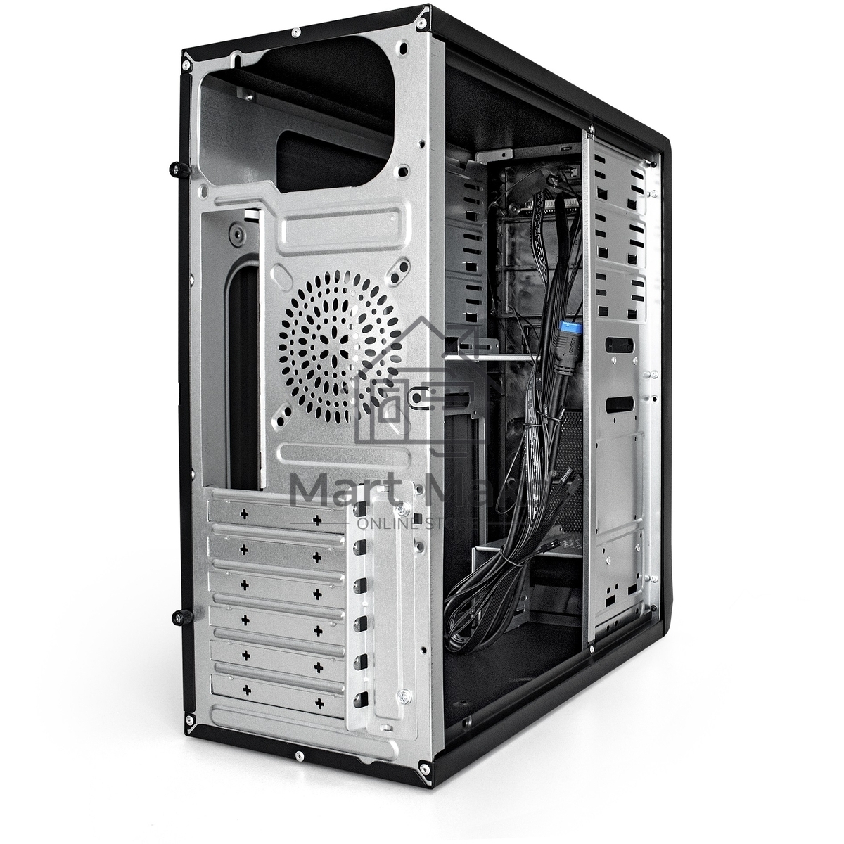 Компьютерный корпус Miditower Exegate EX278390RUS Exegate CP-603 Black, ATX, <CP350W, 80mm>, 2*USB+2*USB3.0, Audio