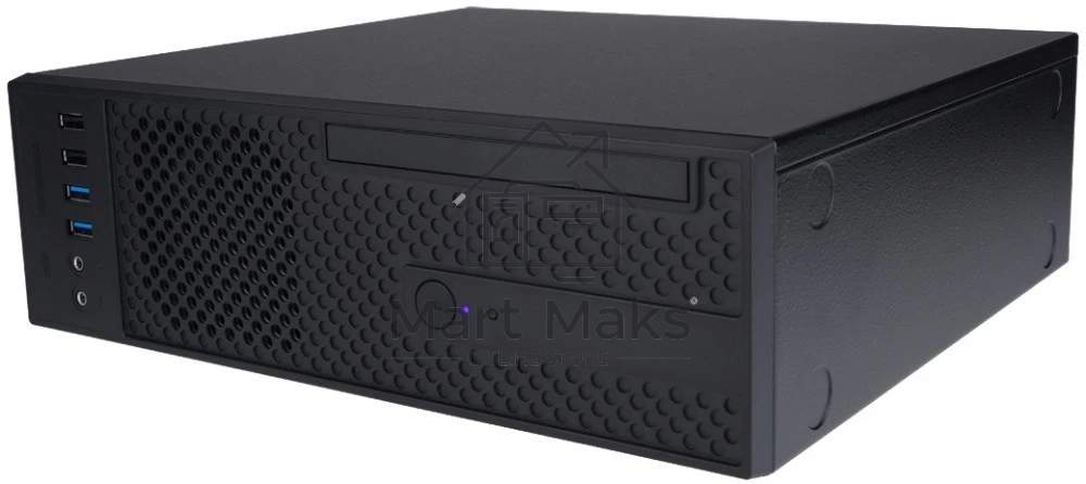 Компьютерный корпус Slim Desktop INWIN CJ708BL IP-S265AU7-2 80plus Bronze, U3*2+U2*2+A(HD)+TYPE 3.1C + FAN 80*15мм + intrusion switch INWIN Slim Case