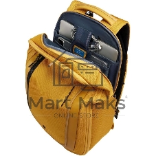 Рюкзак мужской Piquadro Lyss CA6928S143BM/G желтый полиэстер/натур.кожа