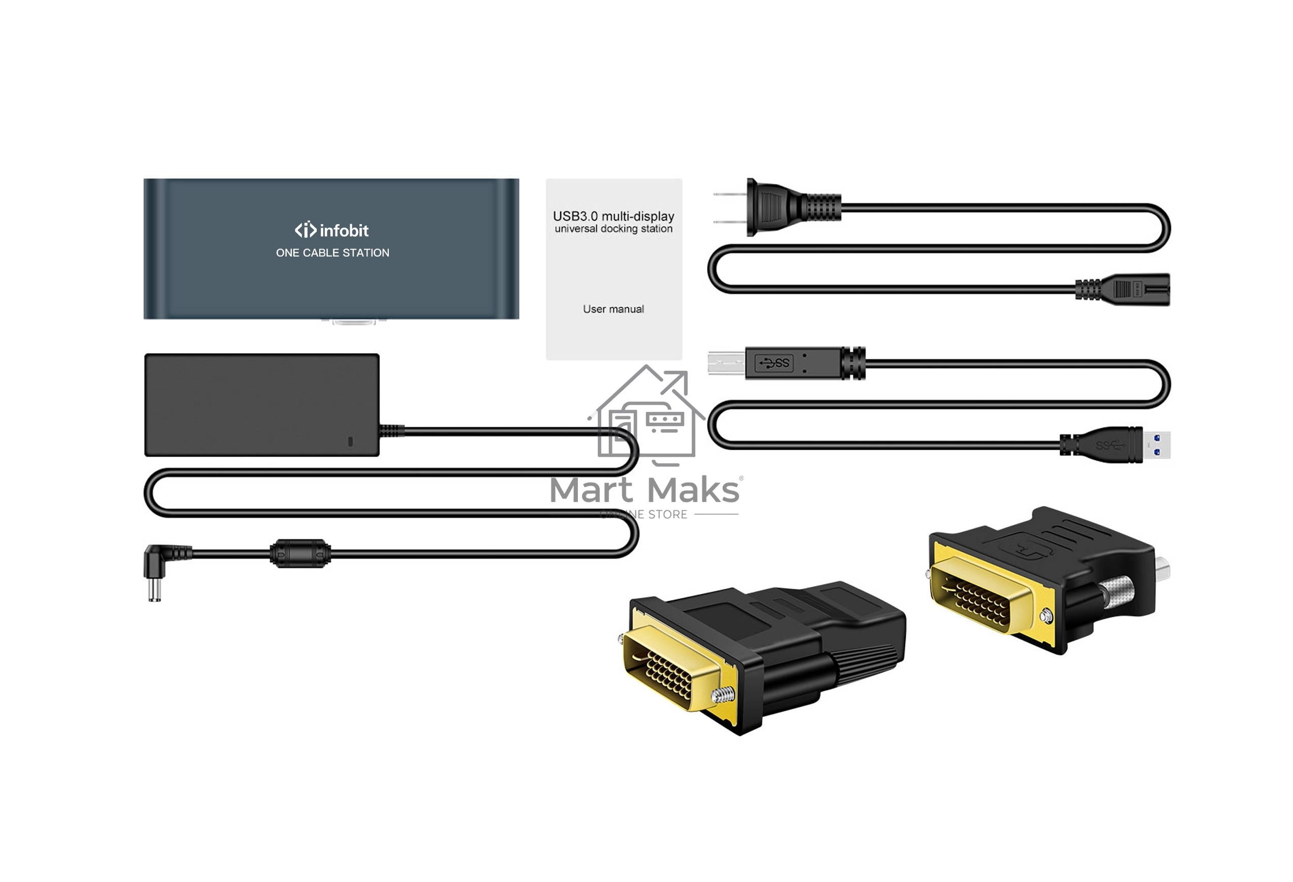 Распределитель Infobit iTrans OCS 131 13 подключений через 1 кабель USB