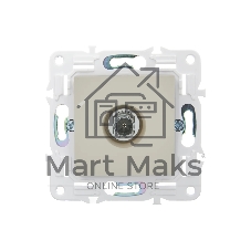 Розетка TV оконечная IEK SKANDY SK-A12B (SK-A10-O-K10) бежевый