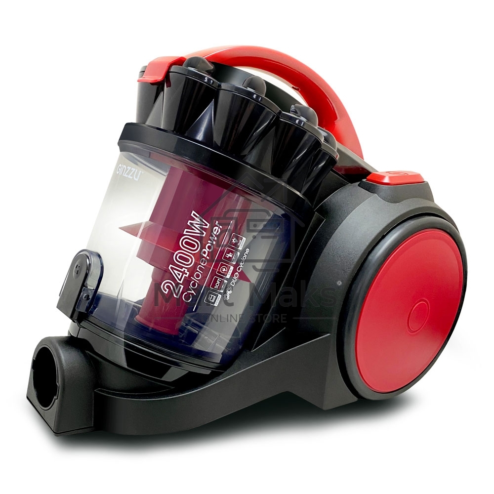 Пылесос VS435 циклонный черный/красный