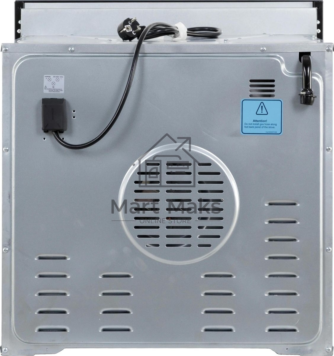 Шкаф духовой газовый Maunfeld EOGC604S, встраиваемый