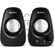 Колонки SVEN 190, 2.0, черный, USB, мощность 2x3 Вт(RMS)