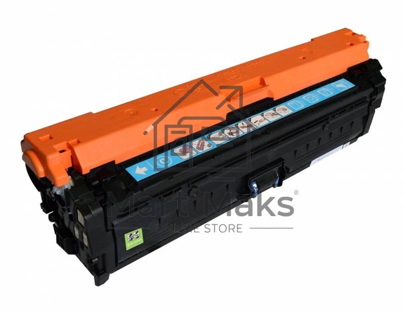 Картридж лазерный Cactus CS-CE271A голубой (15000 стр.) для HP Color LaserJet Enterprise CP5525