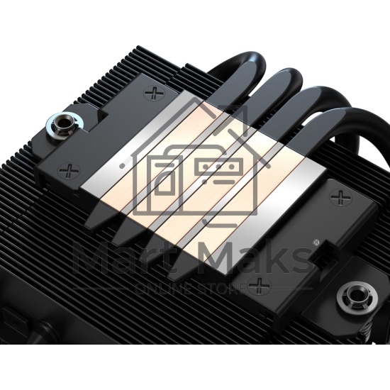 Кулер для процессора ID-COOLING IS-40-XT черный 92мм алюминий+медь 2800rpm 35.2db 4-pin 95W 47мм