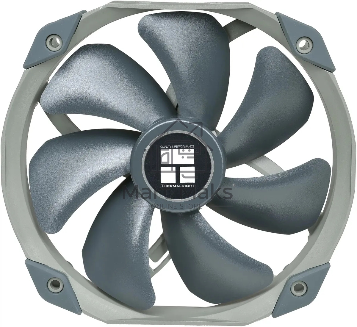 Устройство охлаждения(кулер) Thermalright Macho-Maxx Soc-AM5/AM4/1151/1200/2066/1700 черный 4-pin 25.6dB Al 635gr Ret