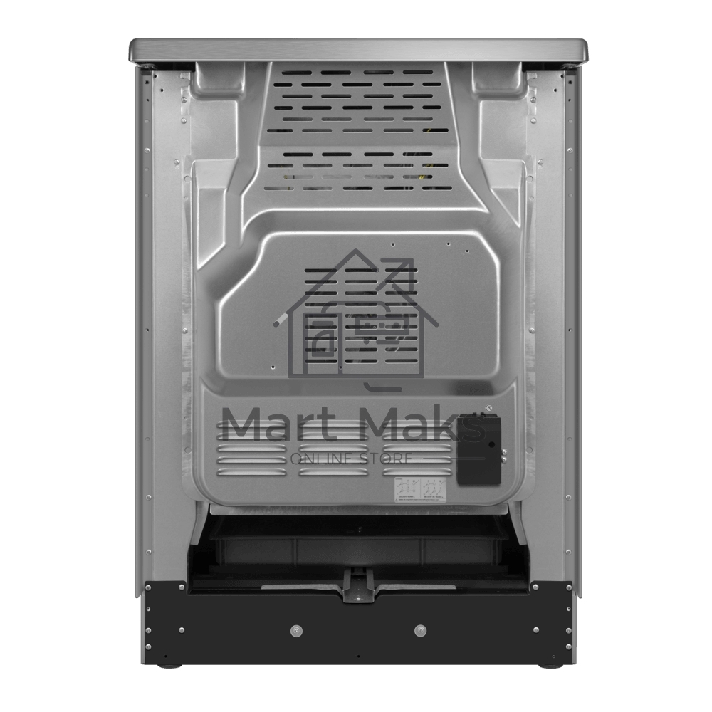 Плита электрическая Maunfeld MEC611CS09TD серебристый, конфорок 4 шт, духовка 59 л, 60 см x 85 см x 60 см