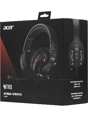 Наушники с микрофоном мониторные оголовье Acer Nitro OHW306 черный ZL.HDSEE.00E