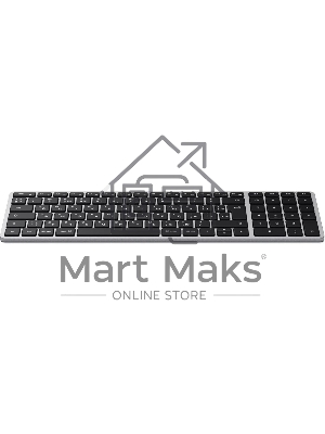 Клавиатура беспроводная Satechi Slim X2 Bluetooth Backlit Keyboard, Bluetooth, Серый ST-BTSX2M-RU