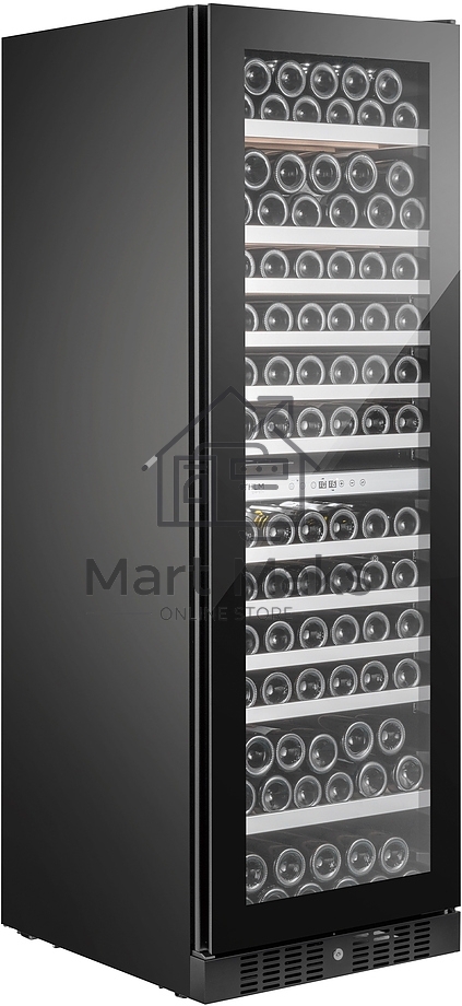 Винный шкаф Temptech ST180DRB-24 черный, 418 л, 2 отсека, 159 бут., класс G