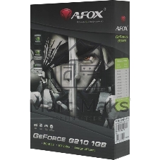 Видеокарта AFOX NVIDIA Geforce GT210, 1Gb DDR3, 64 bit, 1xDVI-I, 1xHDMI, 1xD-Sub (VGA) GPU 520 MHz