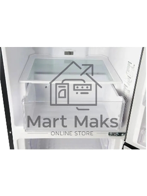 Холодильник Hitachi R-B410PUC6 BBK черный двухкамерный 215/105л морозилка снизу, No Frost