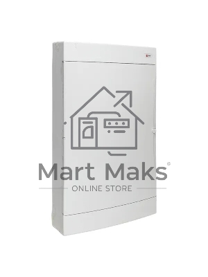 Щит слаботочный навесной EKF PROxima Unix бел. дверь 4 габарит увеличенный IP40 ux-4m-nw-xl