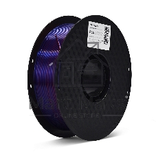 Филамент Crown Micro CM-FILPLASD010RP PLA Silk двойной 1.75 1кг красный-пурпурный