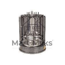 Шашлычница электрическая Kitfort KT-1404, 1400Вт серебристый