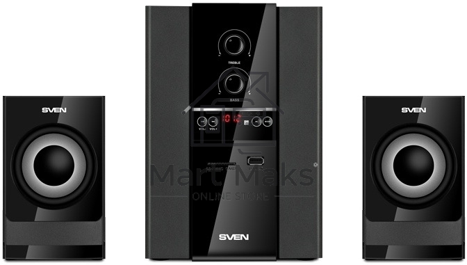 Колонки Sven MS-1821 2.1 черный 40Вт BT