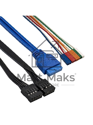 Компьютерный корпус Minitower ExeGate MA-372UX Black, mATX UN450, 120mm 2*USB+2*USB3.0, Audio