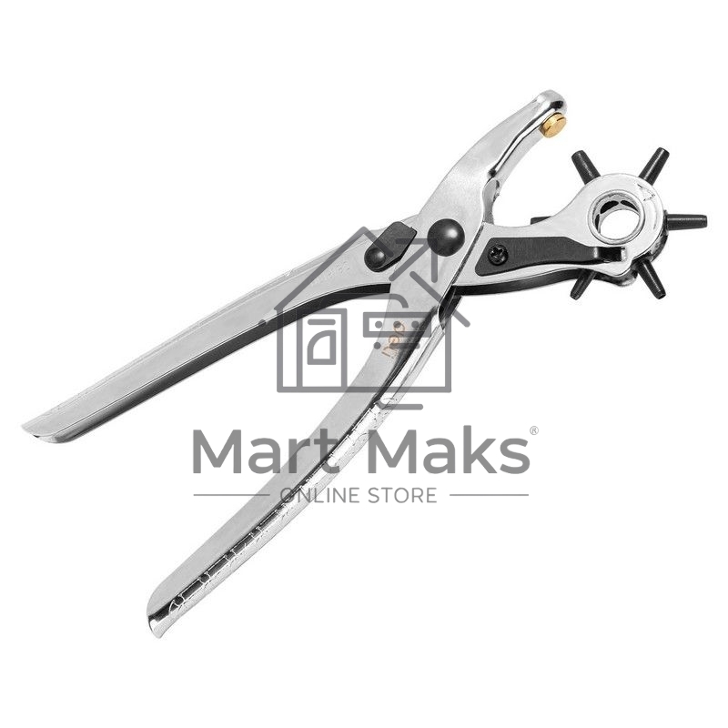 Револьверный дырокол для кожи 6-в-1 Deli DL1919С 9