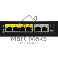 Коммутатор 6PORT NETIS P106C 10/100M 4POE