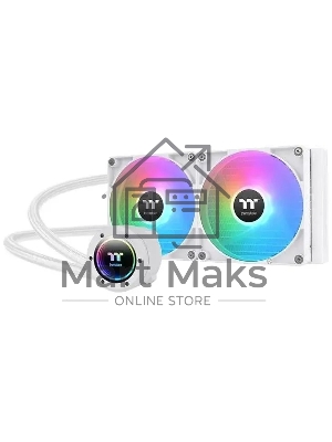Система жидкостного охлаждения Thermaltake TH280 V2 Snow ARGb Soc-AM5/AM4/1151/1200/1700 белый 4-pin 34.7dB Al+Cu Ret (CL-W377-PL14SW-A)