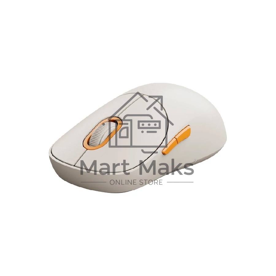 Мышь беспроводная Xiaomi Wireless Mouse 3 белый, 1200 dpi, радиоканал, Bluetooth, USB, кнопки - 5
