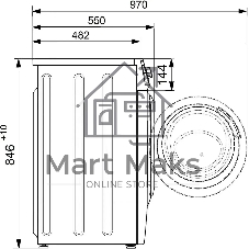 Стиральная машина Atlant СМА 70С1210-А-00 белый, загрузка фронтальная 7 кг, 1200 об/мин., класс: А+++