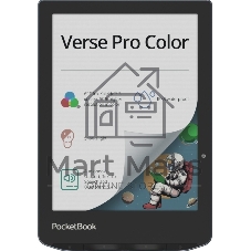 Электронная книга PocketBook 634 Verse Pro Color Stormy Sea (PB634K3-1-WW)