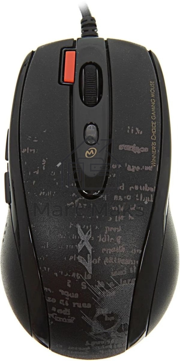 Мышь проводная A4Tech F5 черный, 3000 dpi, USB, кнопки - 7