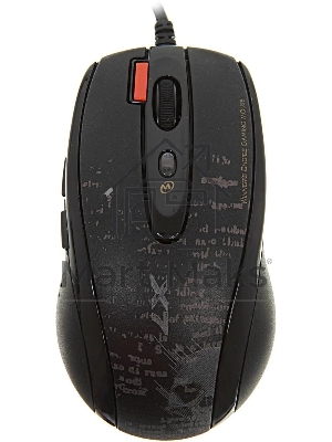 Мышь проводная A4Tech F5 черный, 3000 dpi, USB, кнопки - 7