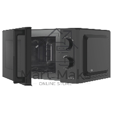 Микроволновая печь Centek CT-1552 серый, 20 л, 700 Вт, переключатели — поворотный механизм