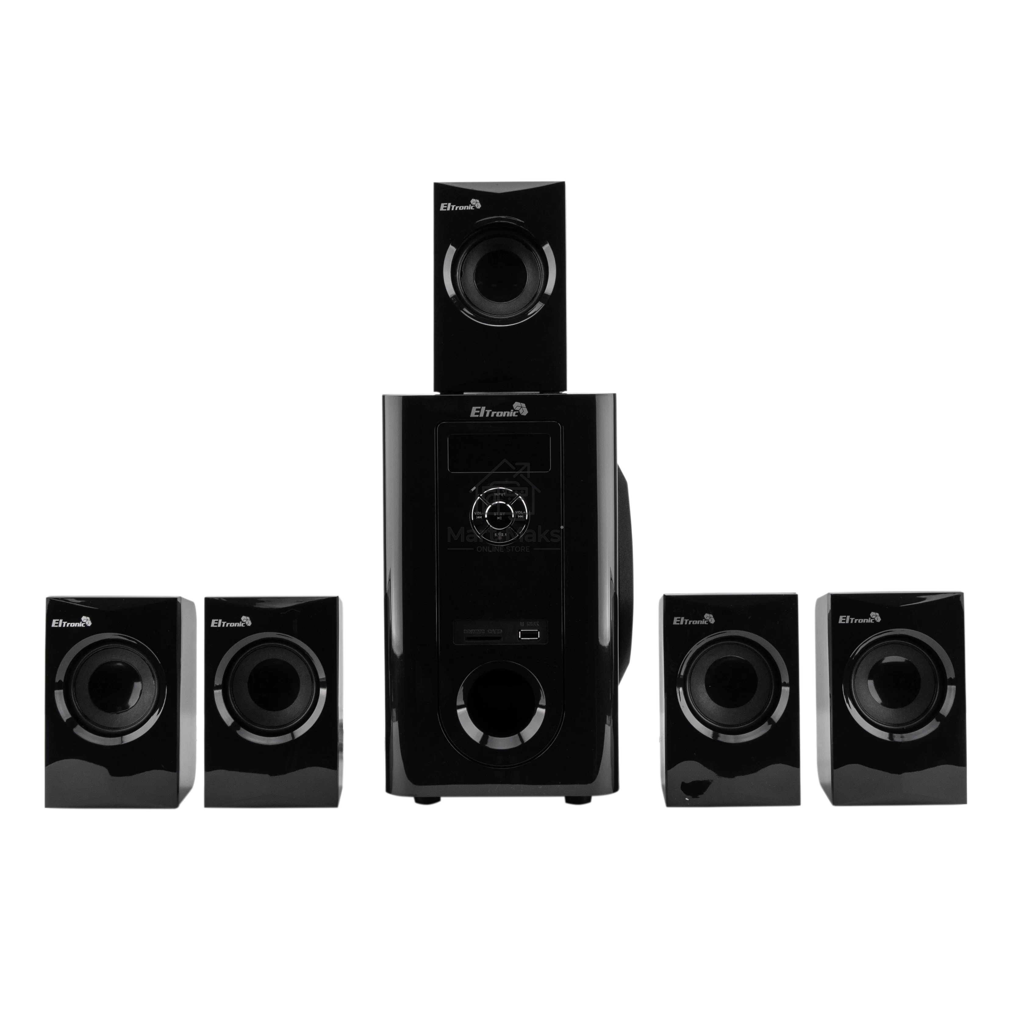Акустическая система 5.1 ELTRONIC (30-89) HOME SOUND черный