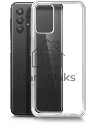 Чехол (клип-кейс) BoraSCO для Samsung Galaxy A32 прозрачный (39874)