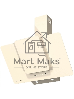 Вытяжка каминная Zigmund & Shtain K 150.9 X бежевый, 90 см, 1100 куб. м/ч, 65 дБ