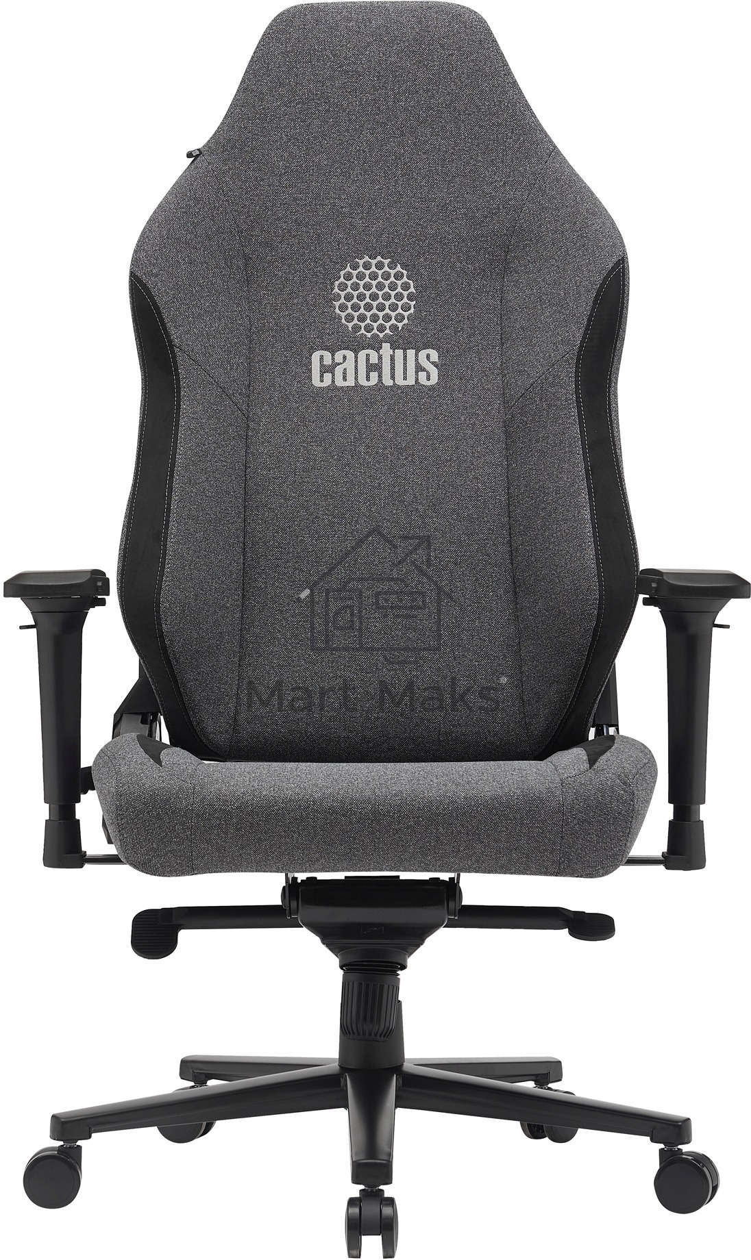 Кресло компьютерное Cactus CS-CHR-MAG-GY серый/черный