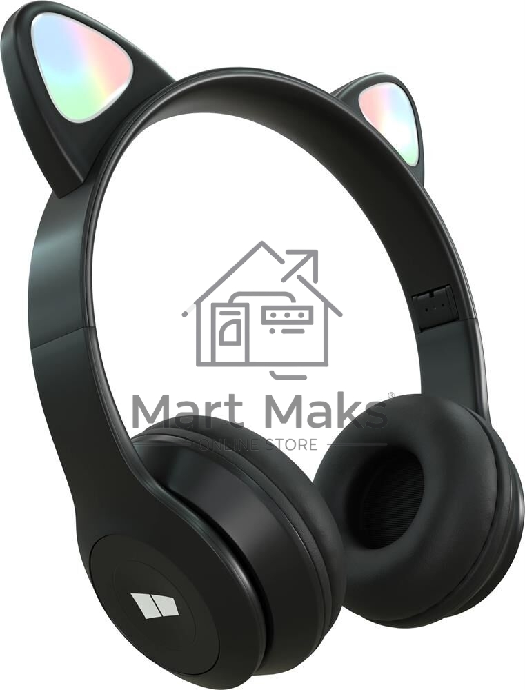 Наушники беспроводные MORE CHOICE (4610196406676) HW24kids Black