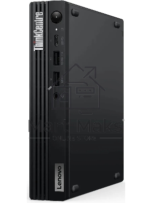 Компьютер Lenovo ThinkCentre M70q G5, Intel Core i3-13100T, 8Gb, 512Gb SSD, WiFi + BT, KB + Mouse, DOS, черный