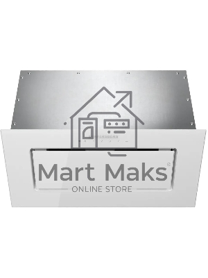 Вытяжка встраиваемая Kuppersberg Bim 600 White белый, 52 см, 1300 куб. м/ч, 46 дБ