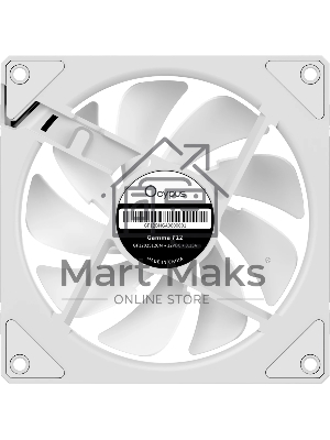 Вентилятор для корпуса Ocypus Gamma F12 ARGb WH (Gamma-F12-WH1AM00X-GL)