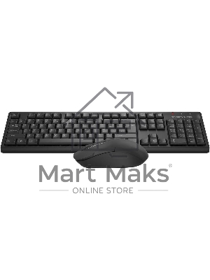 Комплект клавиатура+мышь A4Tech FStyler FG1200S беспроводной, USB, чёрный