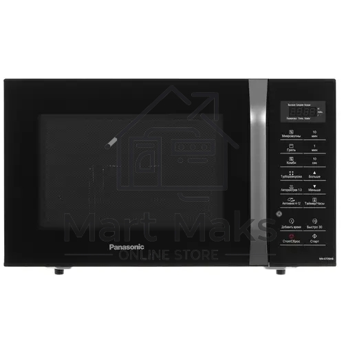 Микроволновая печь Panasonic NN-GT35HBZPE черный, 23 л, 800 Вт, переключатели - сенсор