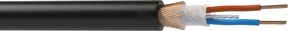 Кабель балансный микрофонный 50 м, 24 AWG, 0.22 мм2, диаметр 6.0 мм, экран, медь 28 x 0.1 мм, бухта