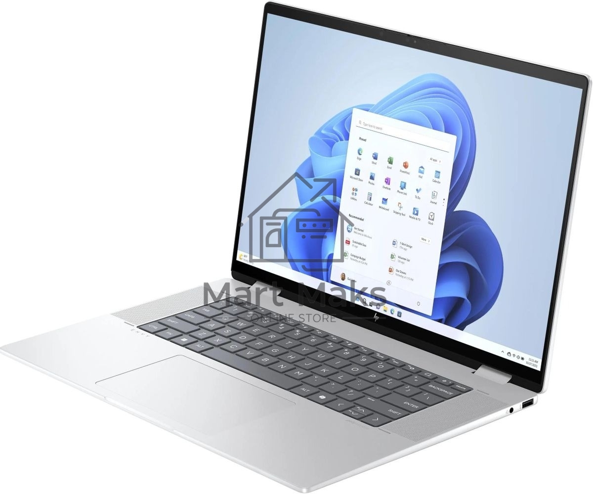 Ноутбук HP Envy x360 16-ac0009ci Core Ultra 7 155U 16Gb SSD512Gb Intel Graphics 16
