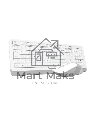 Комплект клавиатура+мышь A4Tech FStyler FG1010 беспроводной, USB, 2000 DPI, белый/серый