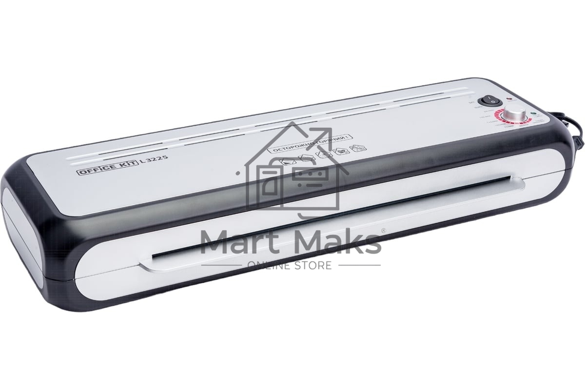 Ламинатор Office Kit L3225, 4 вала, A3, 250мкм, 375 мм/мин Ламинатор Office Kit L3225, 4 вала, A3, 250мкм, 375 мм/мин