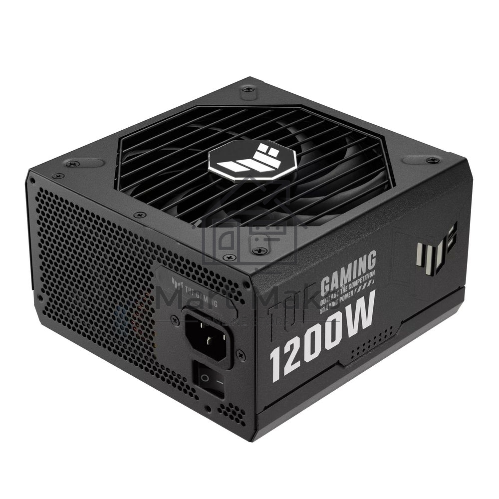 Блок питания ASUS TUF-GAMING-1200G (90YE00S0-B0NA00), 1200Вт, 80 PLUS Gold, 135мм, модульный, черный