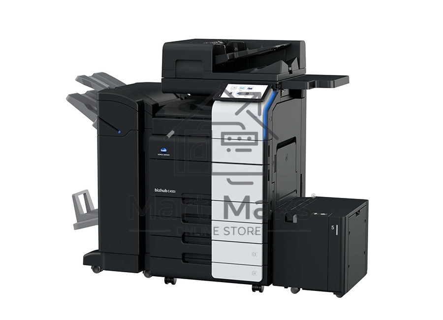 МФУ лазерный Konica Minolta Bizhub C450i, A3, цветной, печ. до 45 стр/мин (A4) 22 стр/мин (A3), скан. до 140 стр/мин., 1200 x 1200 DPI (печ.), 600 x 600 DPI (скан.), USB, Ethernet